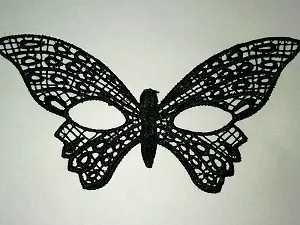 маска мереживна