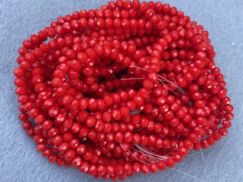 Хрусталь Сфера (Рондель) - 4мм