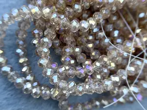 Хрусталь Сфера (Рондель) - 4мм