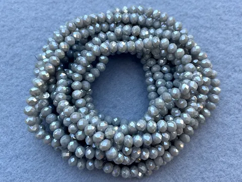 Хрусталь Сфера (Рондель) - 4мм