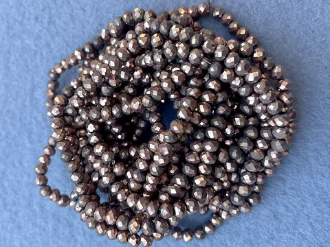 Хрусталь Сфера (Рондель) - 4мм