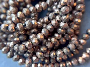 Хрусталь Сфера (Рондель) - 4мм