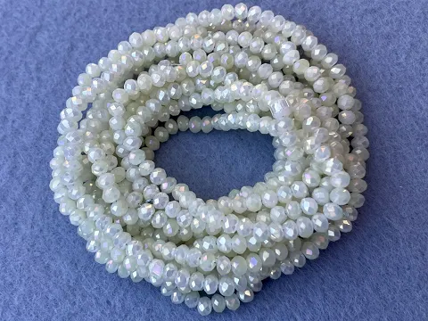 Хрусталь Сфера (Рондель) - 4мм