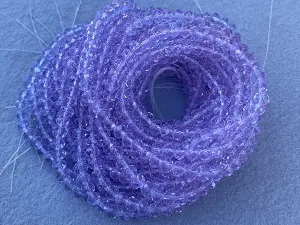 Кришталь Сфера (Рондель) - 6мм-10ниток