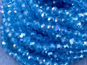 Хрусталь Сфера (Рондель) - 6мм