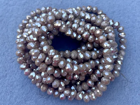 Кришталь Сфера (Рондель) - 6мм