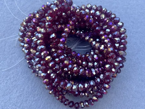 Кришталь Сфера (Рондель) - 6мм