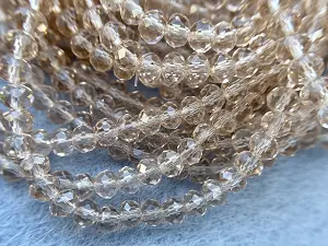 Хрусталь Сфера (Рондель) - 4мм