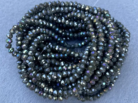 Хрусталь Сфера (Рондель) - 4мм