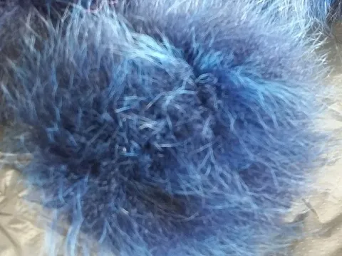 Хутряний помпон-9~10см