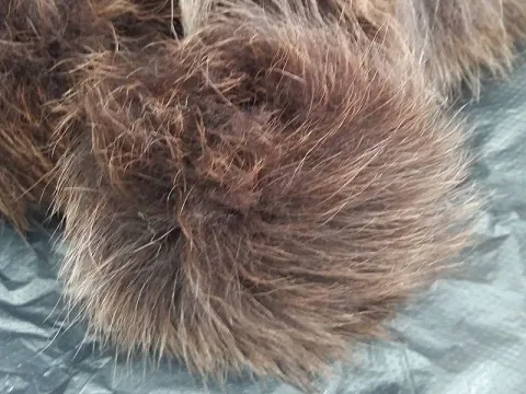 Хутряний помпон-9~10см