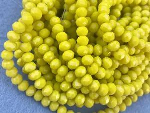 Кришталь Сфера (Рондель) - 6мм-10ниток