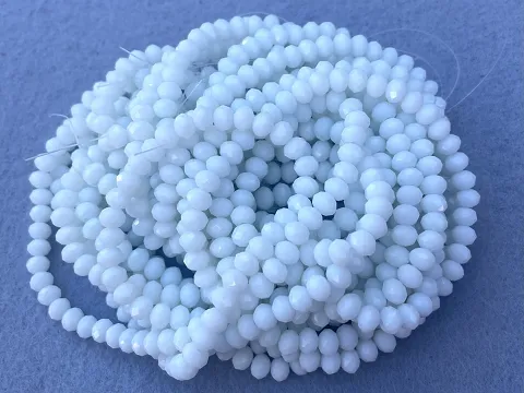 Кришталь Сфера (Рондель) - 6мм-10ниток