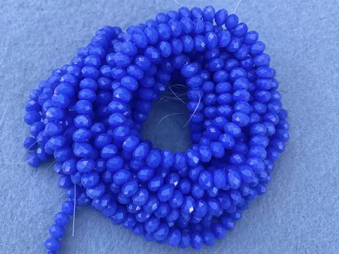 Кришталь Сфера (Рондель) - 6мм-10ниток