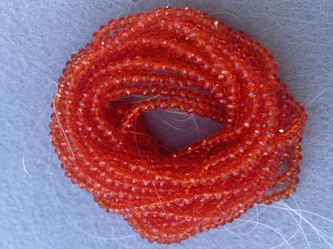 Хрусталь Сфера (Рондель) - 3мм