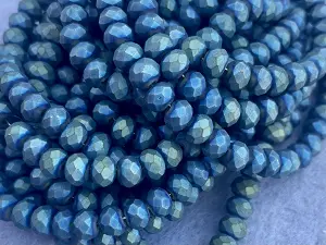 Кришталь Сфера (Рондель) - 6мм-10ниток