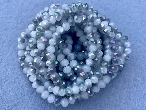 Кришталь Сфера (Рондель) - 6мм-10ниток