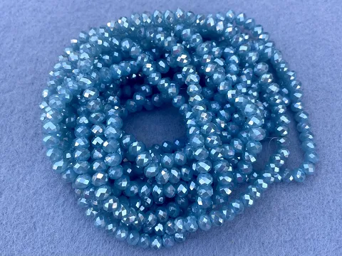 Хрусталь Сфера (Рондель) - 6мм-10ниток