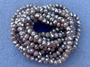 Кришталь Сфера (Рондель) - 6мм-10ниток