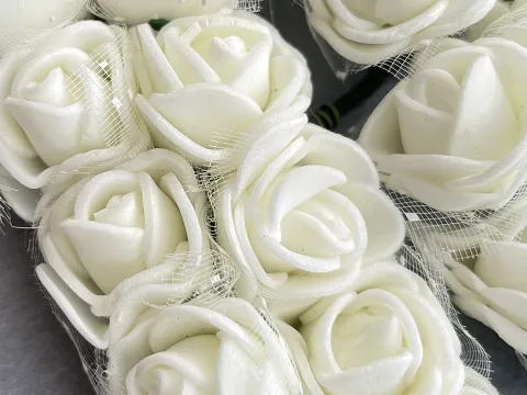 Троянди з фоамірана ø2-2,5см