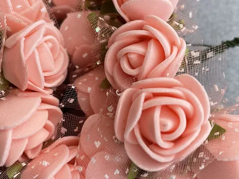 Троянди з фоамірана ø2-2,5см