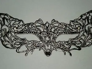 маска мереживна