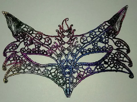 маска мереживна