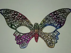 маска мереживна