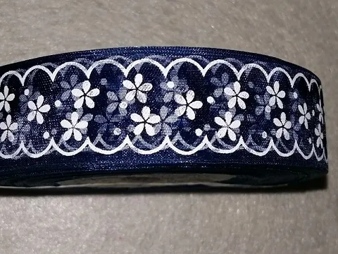 Лента органза"Цветок"-2.5см