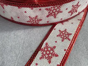 Новорічна стрічка-3,8см