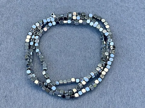 Гематит Кубик - 2мм