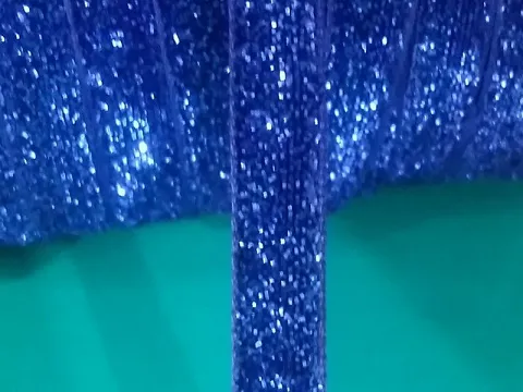 Стрічка велюрова люрекс