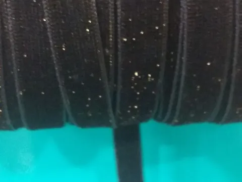 Лента велюровая люрекс