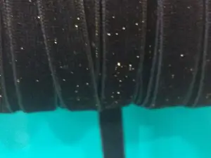 Лента велюровая люрекс