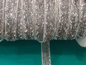 Стрічка велюрова люрекс