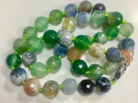 Агат гранований