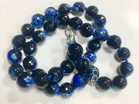 Агат гранований