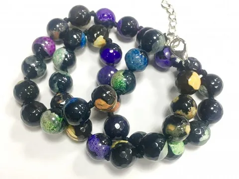 Агат гранённый