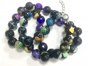 Агат гранований