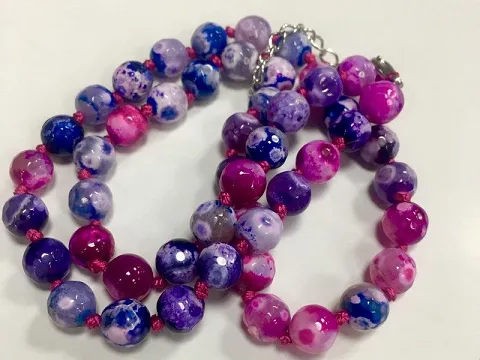 Агат гранований