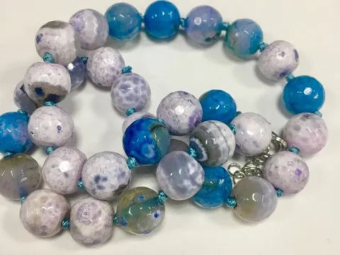 Агат гранований