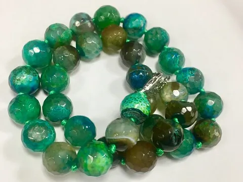 Агат гранований