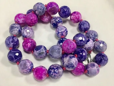 Агат гранований