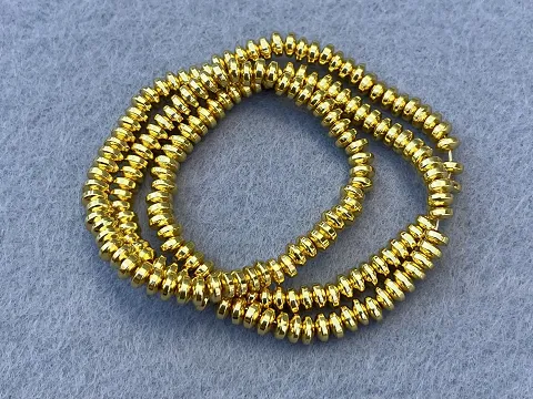 Гематит Рондель-4мм