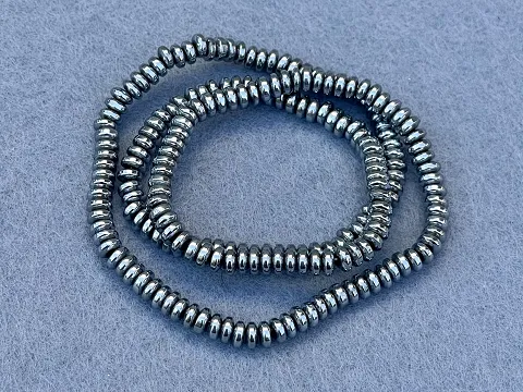 Гематит Рондель-4мм