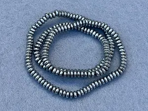 Гематит Рондель-4мм