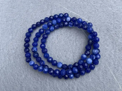 Агат гранённый -4мм