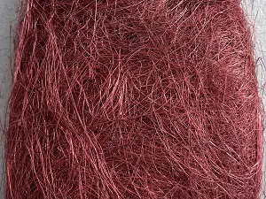 Сизаль бордовая
