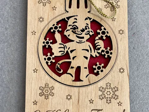 Підвіска з фанери