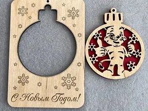 Підвіска з фанери